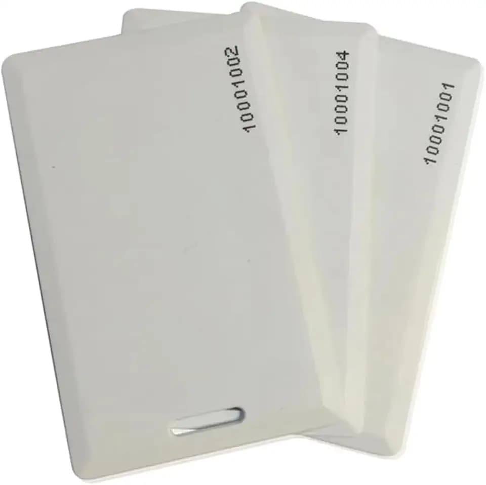 50 pcs 26 Bit Proximity Clamshell Weigand Prox Swipe Cards Compatable with ISOProx 1386 1326 H10301 Format Readers and Systems. Works with The vast Majority of Keyless Entry Access Control Systems