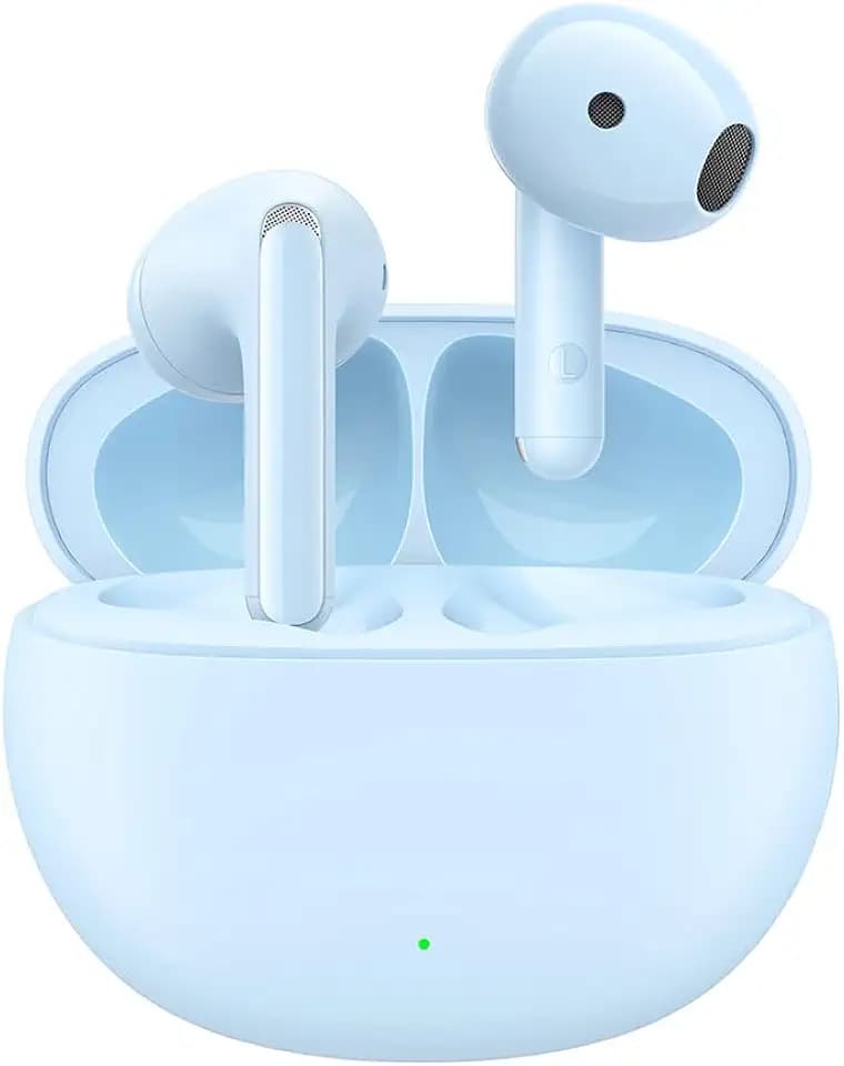 COFI 1453 Funpods Kabellose In-Ear-Kopfhörer mit Case - Bluetooth 5.3 Blau