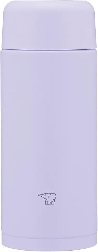 Zojirushi Mahobin SM-MS25-VM Stainless Steel Mug Water Bottle, 8.5 fl oz (250 ml), Screw Type, Dishwasher Safe, Seamless Tub, Only 2 Cleaning Points, Lilac Purple
