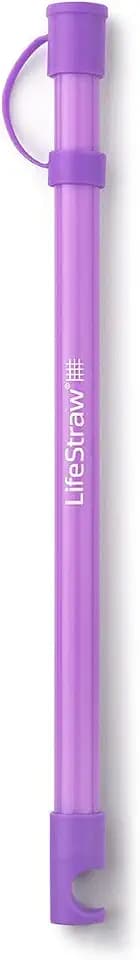 LifeStraw Sip Essential BPA-Free Reusable Filter Straw, Thistle, 1PK
