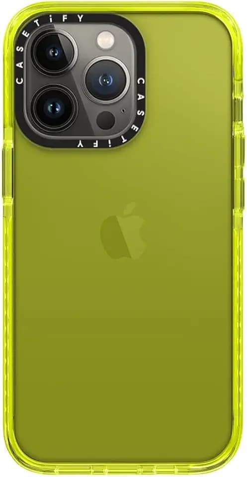 CASETiFY for iPhone 13 Pro Case - Impact Neon Yellow