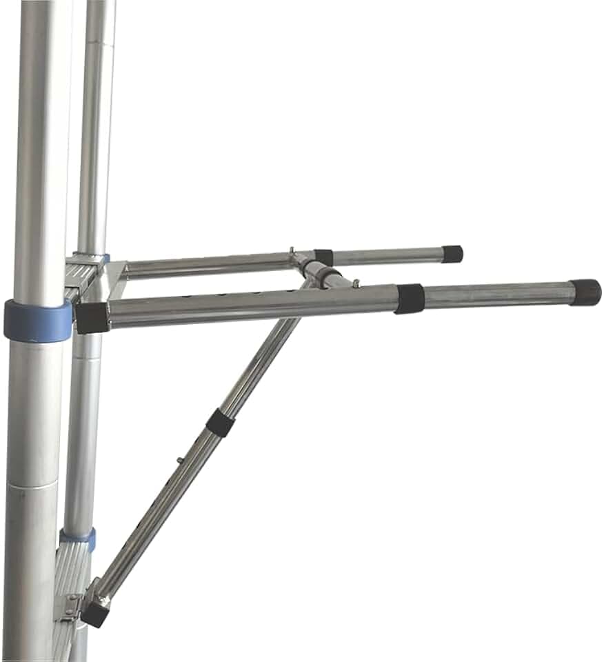 JADDUO Telescoping Ladder Stabilizers A-015, 17.72 x 13 Inch