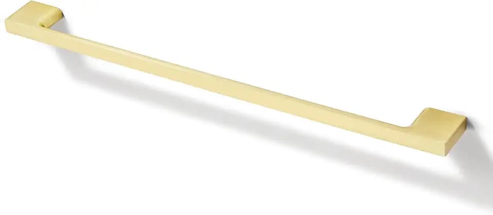 TUNNY 5 Pack Classic Cabinet Handles-12.6"/320mm Screw Spacing Matte Brushed Gold Furniture Hardware Handles for Kitchen Cabinets Bedroom Cabinet Pull