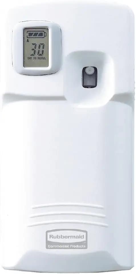 Rubbermaid Commercial Products Microburst 3000 Duftspender | LCD, Automatisch | 10 x 55 x 32 cm, Weiß