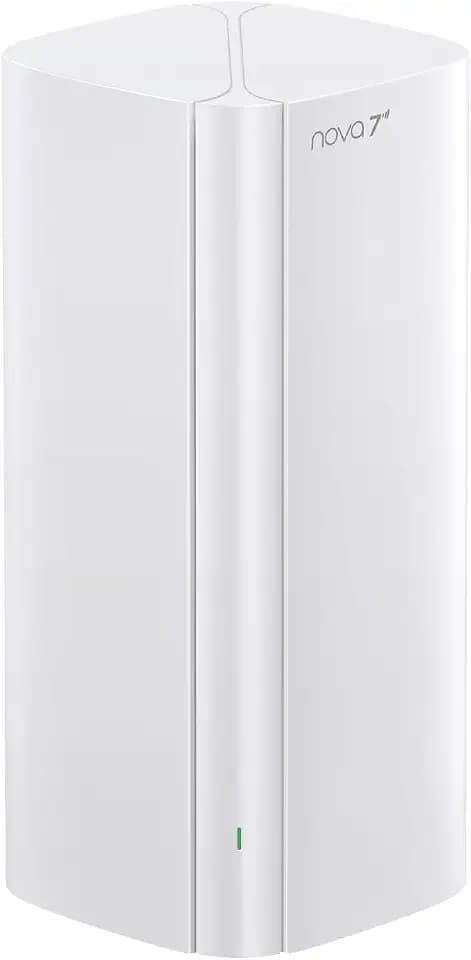 Tenda ME6 Pro Wi-Fi 7 Mesh System, (BE5100 Dual-Band 2,4GHz 688Mbit/s, 5GHz 4323Mbit/s) Breite Abdeckung,1x 2,5G & 2xGigabit Ports, Ethernet-Backhaul, MLO, VPN, Nahtloses Roaming, 1er-Pack
