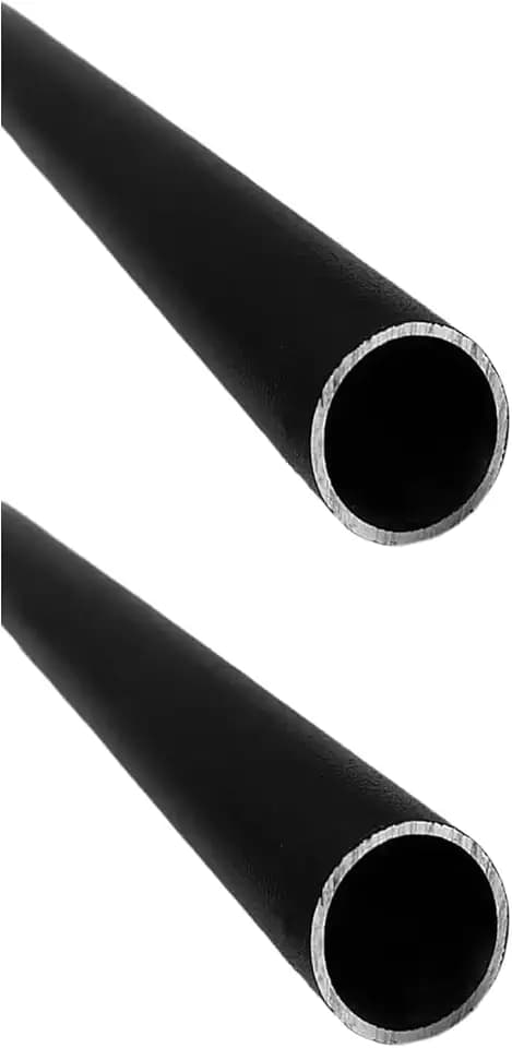 Black Aluminum Round Tubing OD 25mm ID 22mm WT 1.5mm 500mm Long 2 Pack, Black Color Aluminum Round Tube OD x ID x WT x L 0.98 x 0.87 x 0.06 x 19.69" inch (Appr) 2Pcs