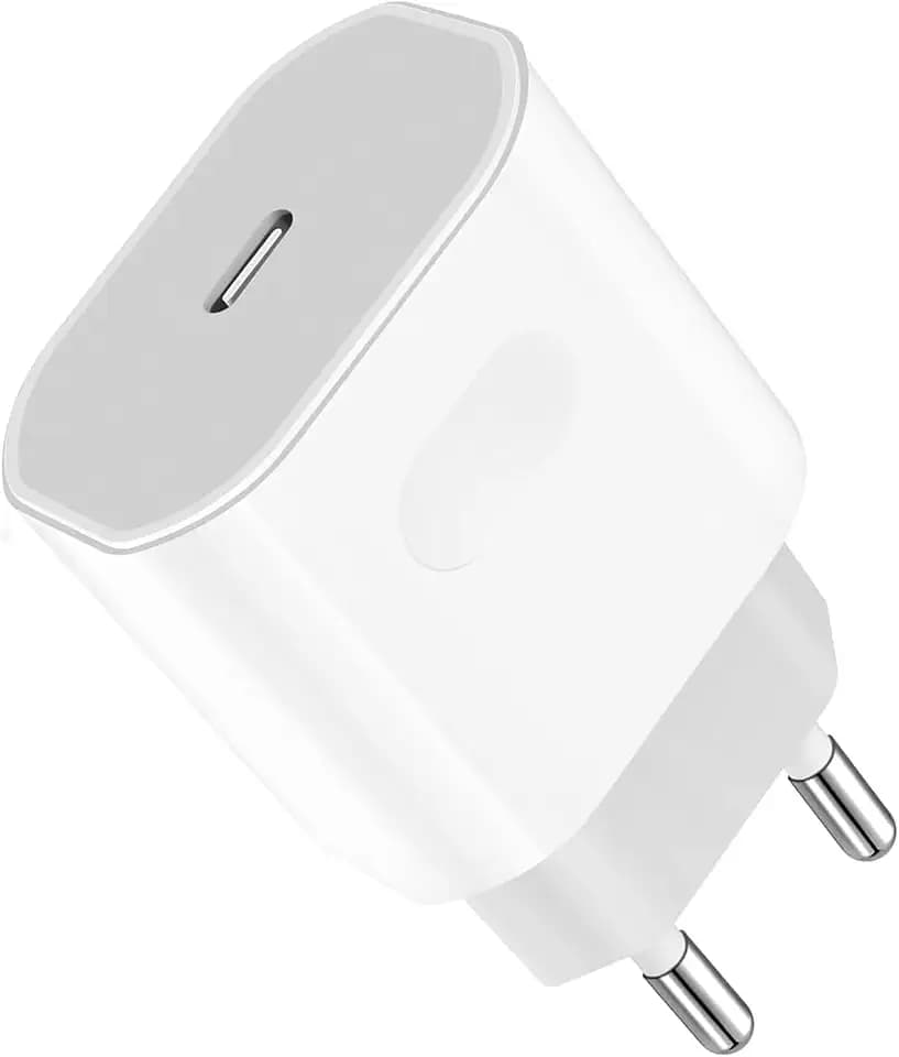 20W USB C Adapter für iPhone 15 14 13 12 11 Pro Max Plus SE XS XR X, USBC Netzteil Ladegerät Stecker Ladestecker Netzstecker Ladeadapter Power Adapter
