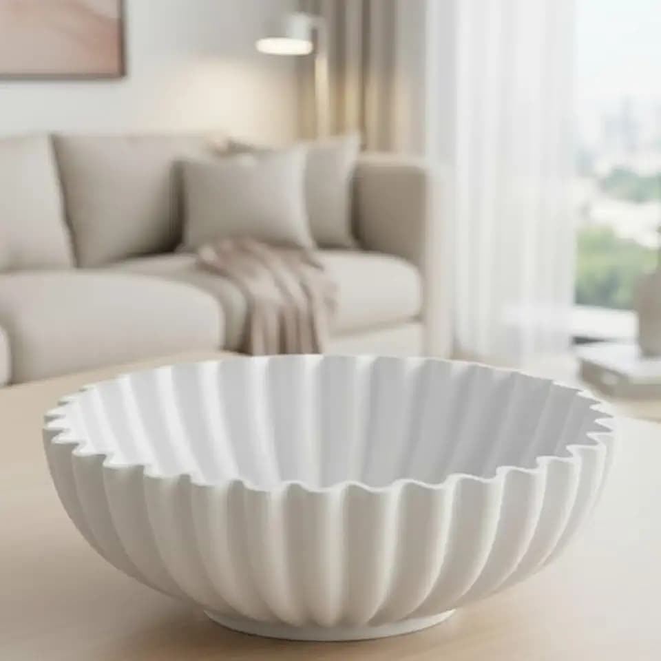 10 Inch Large Decorative Bowl, Fruit Bowl for Kitchen Counter