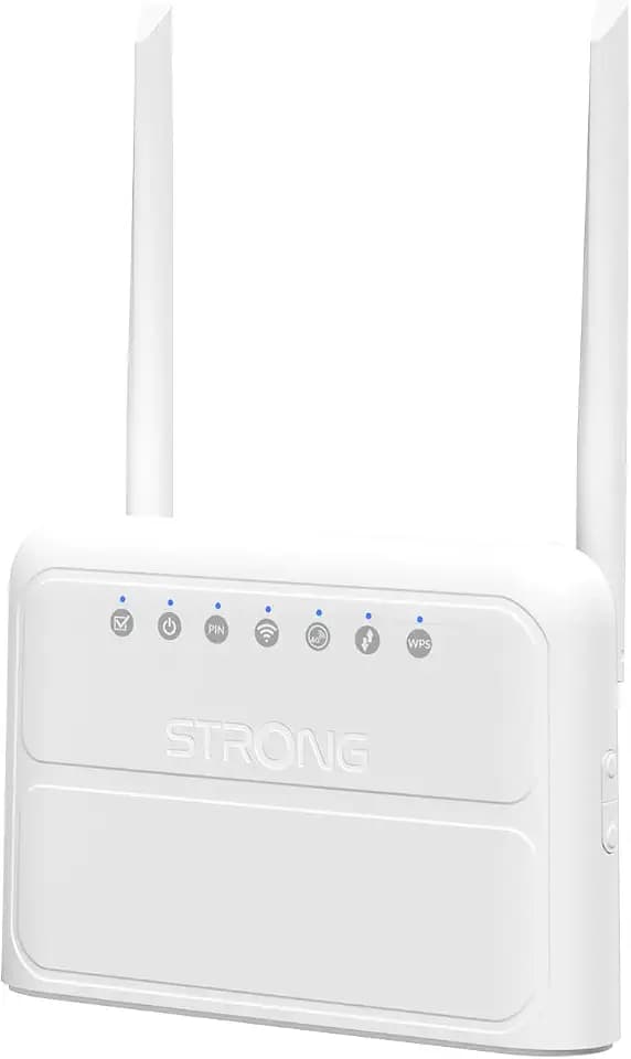 STRONG N300 4G WLAN-Router mit SIM-Karten-Slot, Cat4, 4 × 100 Mbit/s Ports