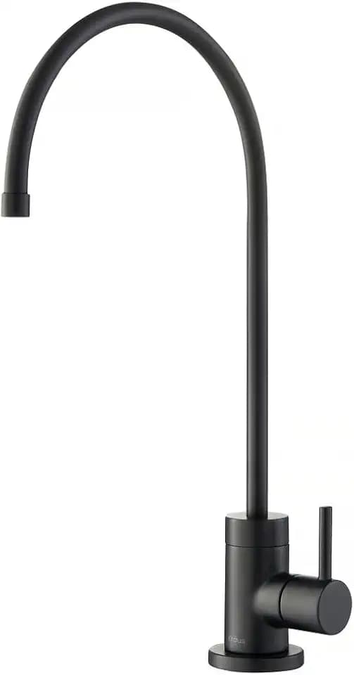 KRAUS Purita 100% Lead-Free Kitchen Water Filter Faucet in Matte Black, FF-100MB