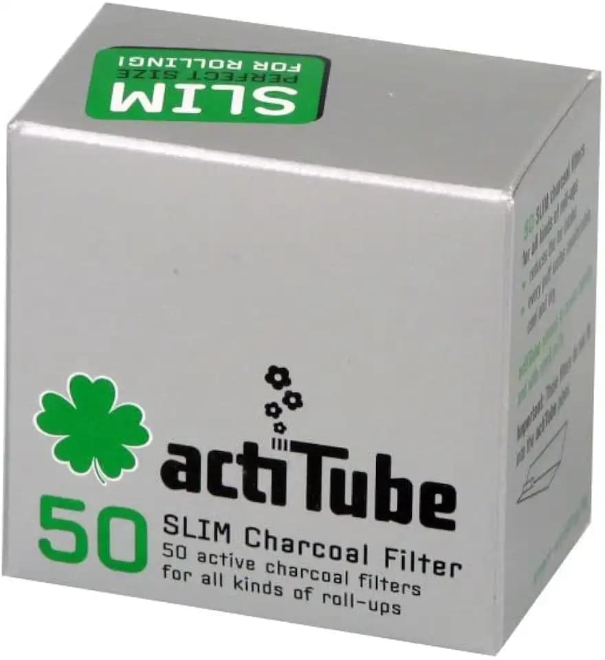 50 actiTube Aktivkohlefilter zum selbst drehen