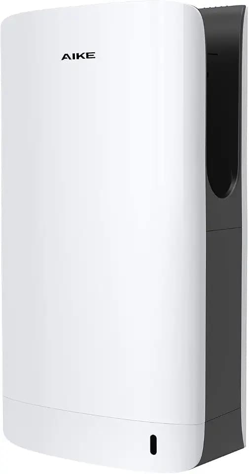 AIKE Vertical Hand Dryer Slim,110-130V for Bathroom,Sleek White AK2065