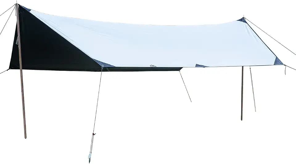 iClimb Waterproof Sun Shield Tarp UPF 50+ (Tarp 14'4" × 9'6")