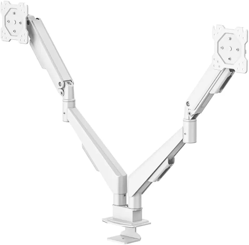 Hama Monitorhalterung 2 Monitore, 17"-35", Gasdruckfeder, vollbeweglich