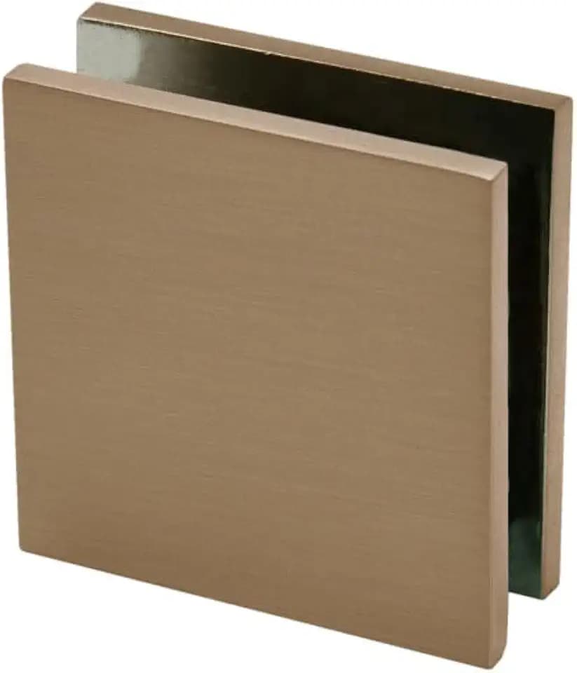 FHC CSU4BBRZ HD Square Wall Mount Clamp - Brushed Bronze