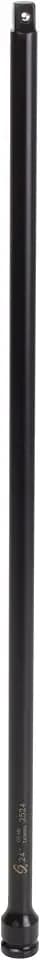 SUNEX TOOLS 2524 1/2-Inch Drive by 24-Inch Impact Extension with Locking Pin, Cr-Mo Steel, Radius Corner Design, Wobble Drive, Steel Ball Retainer, Dual Size Markings, Meets ANSI Standards