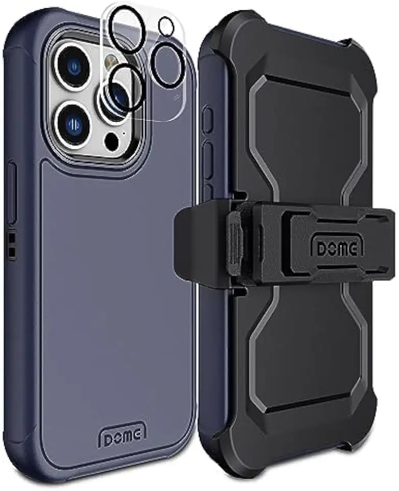Escudo Schutzhülle für iPhone 15 Pro Max, maximaler Schutz, ultimative Passform, Dome Glass Whitestone