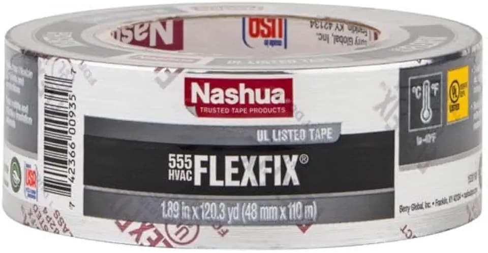 Nashua 1.89 in. W x 120 yd. L Black Duct Tape