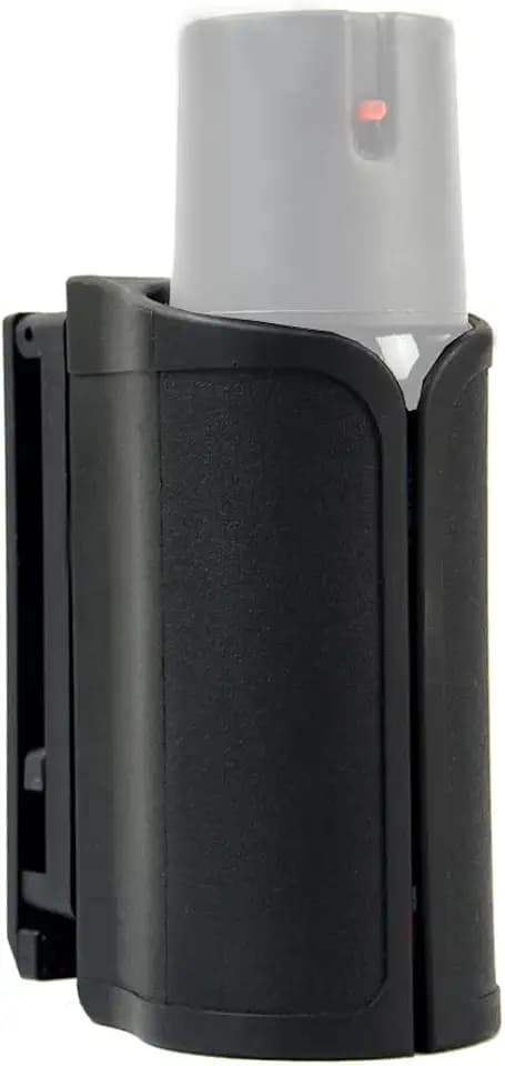Pepper Spray Holster, Police Duty OC Spray Holder, Open Top Duty Spray Pouch for MK4 Pepper Spray Black