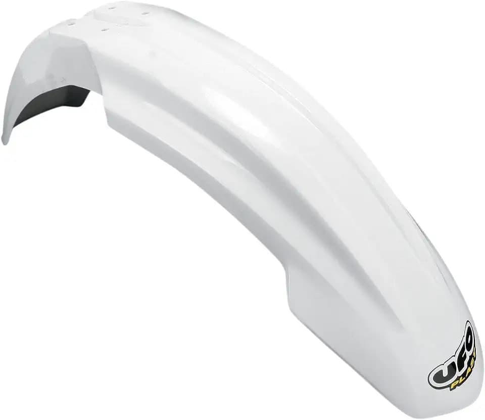 UFO PLAST VORDERER KOTFLÜGEL WEISS Yamaha YZ 125 2006-2014