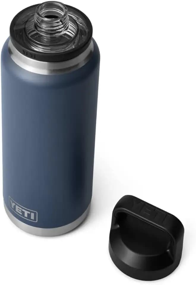 YETI Rambler Flasche Mit Chug-Verschluss, Navy, 36 oz (1 L)