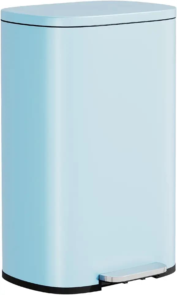 PayLessHere | 13G Trash Can with Lid | Blue | Removable Inner Bucket