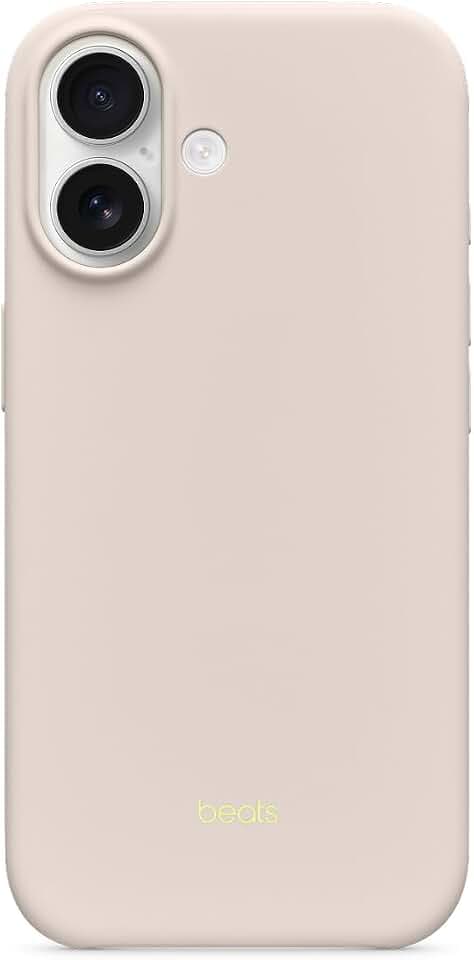 Beats iPhone 17 Case with MagSafe & Camera Control, Matte Finish, Microfiber Lining – Lime Stone