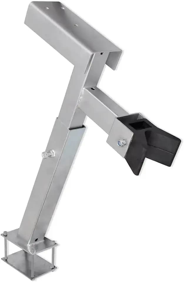 vidaXL Boat Trailer Winch Stand - Adjustable 62-72cm, 500-1000kg Zinc-Coated Steel Bow Support for Boat Transport