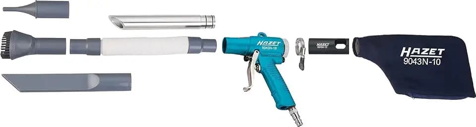 HAZET Saug- und Blaspistole, umschaltbar 9043N-10, Einhandumschaltung