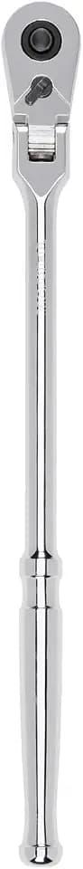 TEKTON 3/8 Inch Drive x 12 Inch Flex Head Long Ratchet | SRH31112