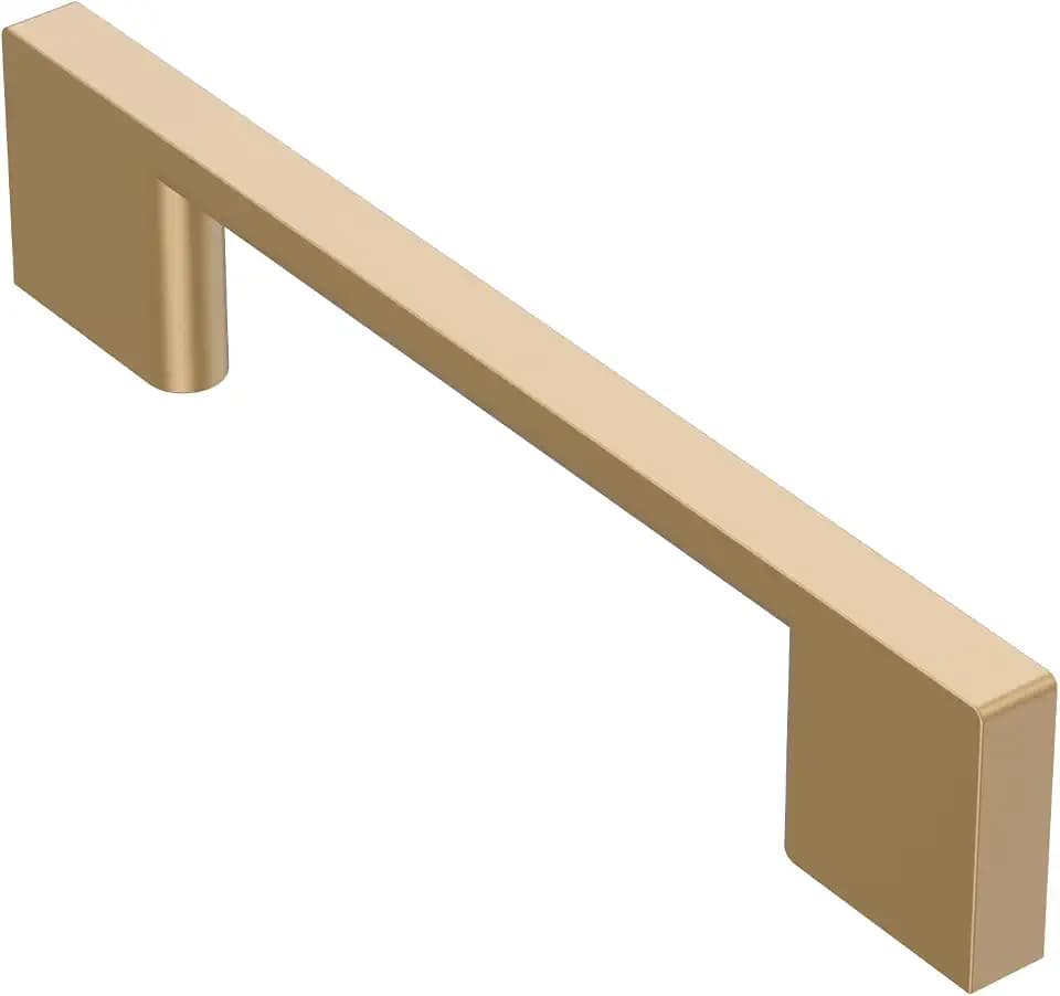 Alzassbg 3-3/4" Champagne Bronze Cabinet Pulls 5 Pack, AL3051TGP