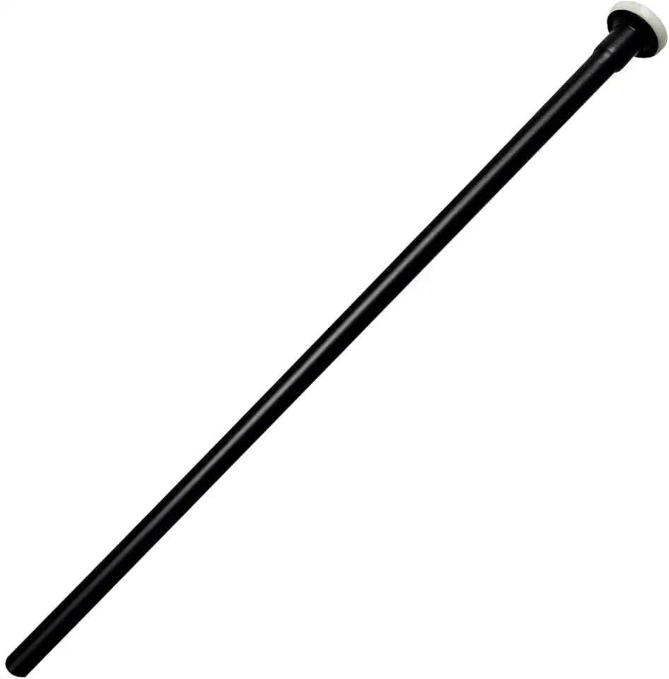 Westbrass D123-62 3/8" x 12" Brass Flat Head Toilet Riser Supply Line, Matte Black