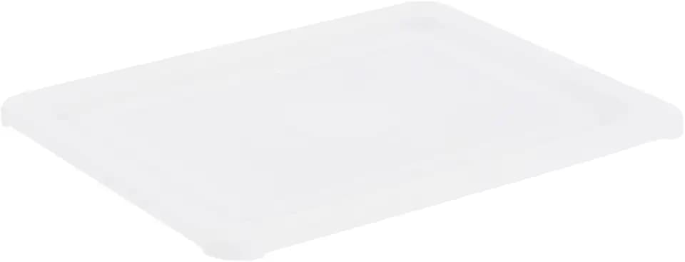 Restaurantware Rectangle Clear Polypropylene Lid, 12.8 x 10.5 In