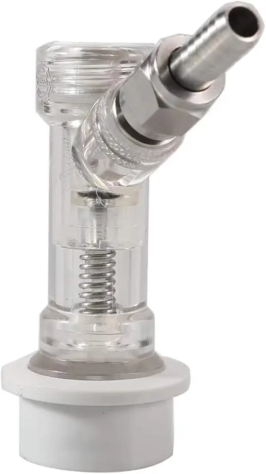 PERA Ball Lock with Check Valve Ball Lock Gas Disconnect Gas Disconnect for Homebrew
