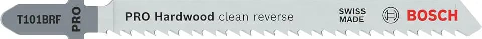 Bosch 5x PRO Hardwood clean reverse T101BRF Stichsägeblatt, 100 mm, 5-tlg.