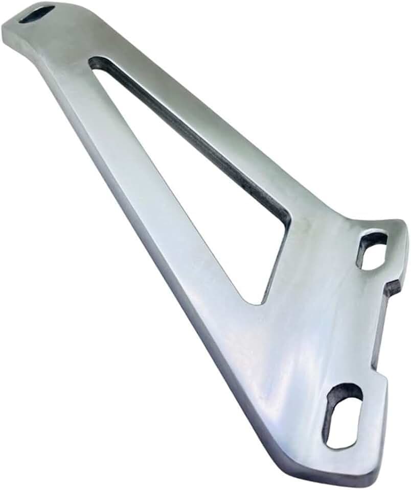 Kompatibel mit Yamaha YZF R1 Kawasaki ZX6R ZX9R Suzuki GSXR 600 750 1000 Motorrad Refit Zubehör Chrom Motorrad Auspuff Aufhänger Halterung Halterung