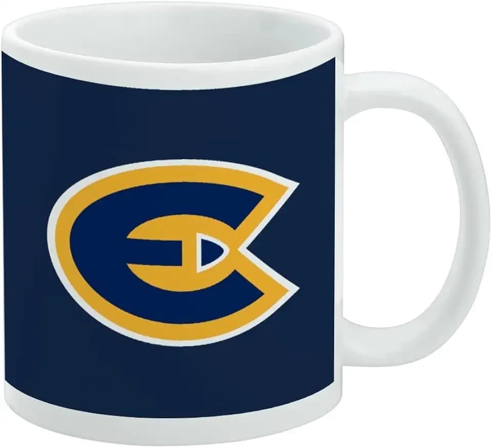 University of Wisconsin-Eau Claire Primary Logo Ceramic Coffee, 11oz, White