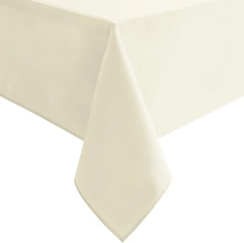 Hiasan Champagne Tablecloth for Rectangle Tables, 60 x 102 Inch, 1 Pack