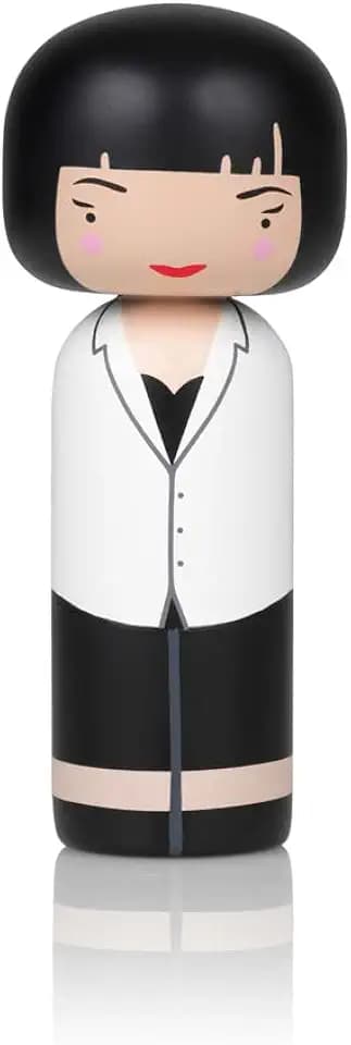 Lucie Kaas Kokeshi Wooden Figurine - Pulp Fiction - Mia Wallace
