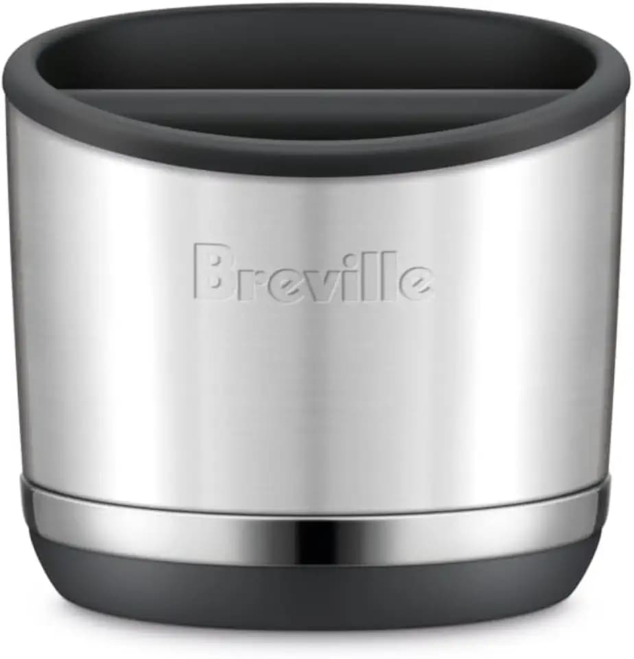Breville BEA501BSS Knock Box 10 Espresso Accessory, Brushed Stainless Steel
