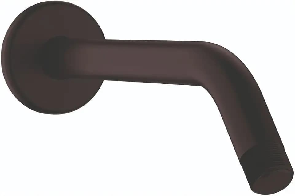 hansgrohe Standard 9" Extended Length 3-inch Modern Coordinating Matte Black, 04186673, for Wall Mount Showerhead products Showerarm