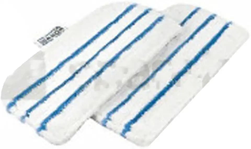 BLACK+DECKER Mikrofaser-Reinigungspads (für alle Steam Mop Dampfreiniger, aus hochwertiger Nylon Mikrofaser, waschmaschinenfest, Ersatzpads, 2 Stück) FSMP20-XJ