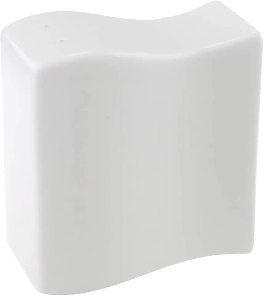 Villeroy & Boch New Wave Salt, Premium Porcelain, White
