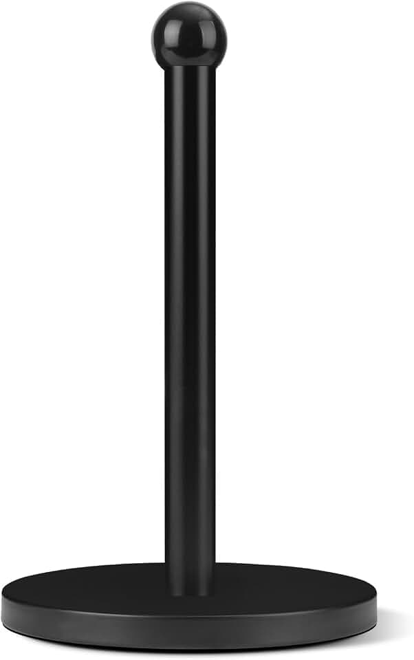 Paper Towel Holder, Black Kitchen Paper Towels Holder Stand