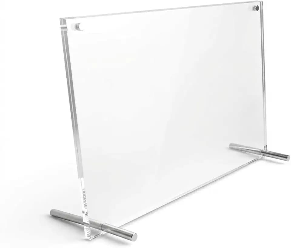 homingyo 11X14 Desktop Photo Frame, Acrylic, Free Standing Display