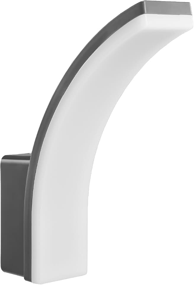Maclean MCE511 LED Wandleuchte, Wandbeleuchtung für Außen- und Innenbereich, Wandlampe, 20W, IP65 - Wasserfest, 2750lm, 4000K Neutralweiß (Grau)