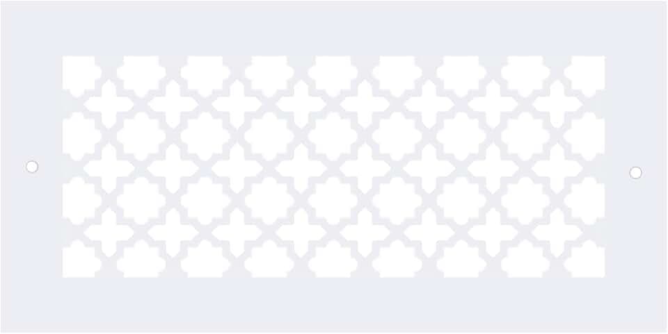 PATIKIL Air Vent Cover Grille for 13.5"x5.5" Duct Opening, Acrylic Glass Decorative Wall Ceiling Hole Cover Register with Screws for Home Ventilation Decor