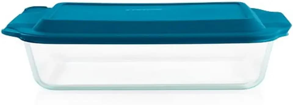 Pyrex Deep (9x13") Glass Baking Dish with Lid, Deep Casserole Dish