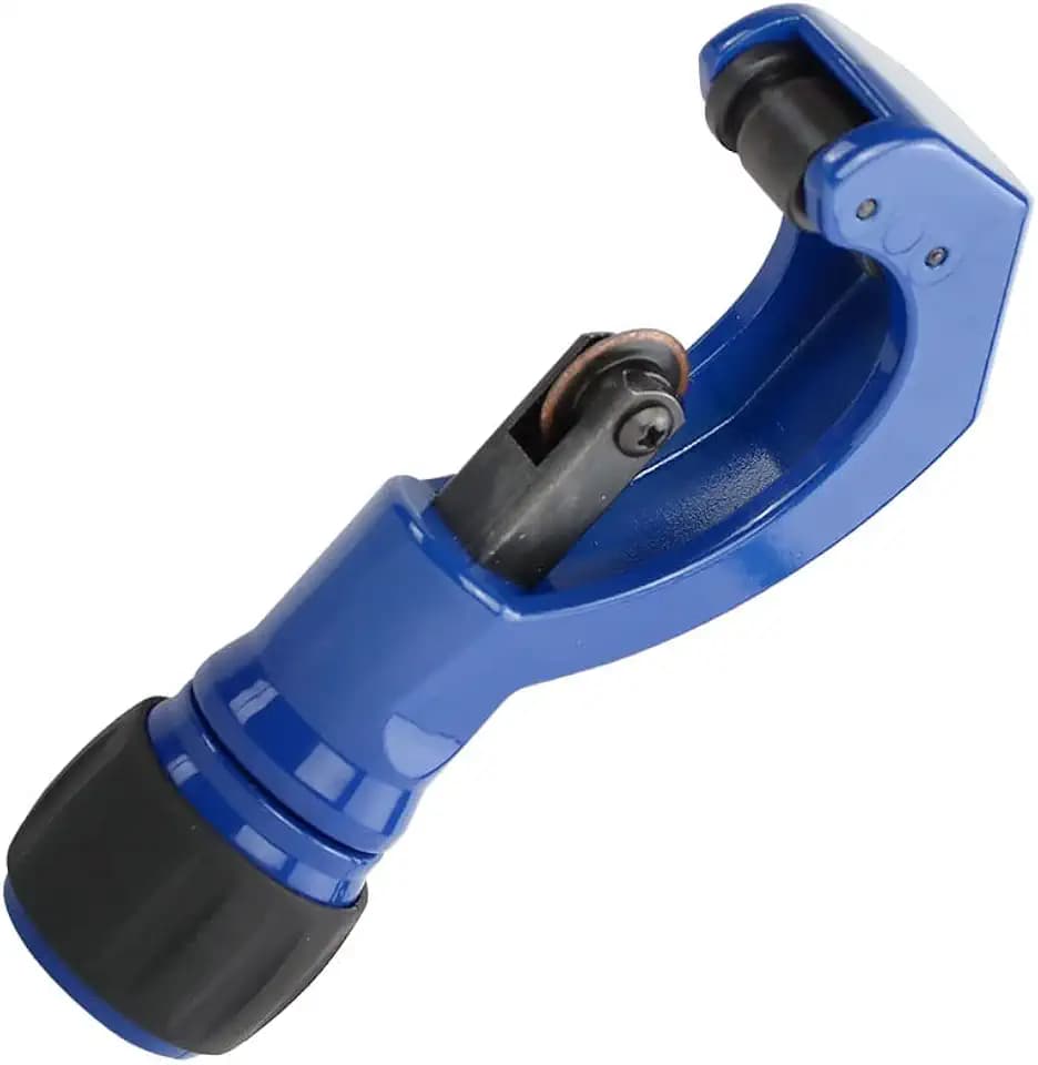 MichaelPro MP010023 Self Feeding Tube Cutter, Close Quarters Tubing Cutter, 1/8-inch to 7/8-inch (3 to 22mm), with Auto Feed Cutter Wheels, for Tight Spaces, Blue (Tube Cutter- Slim)