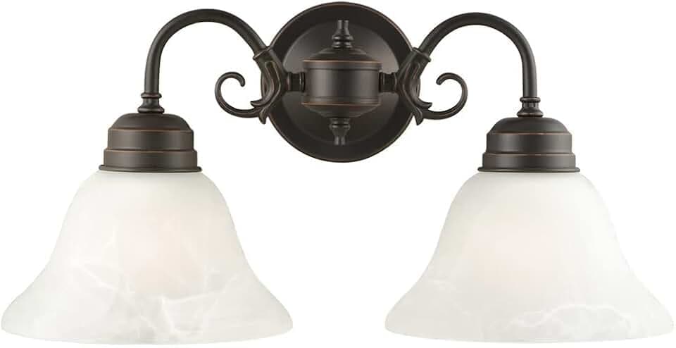 Design House 589804 Millbridge Vanity Light Dimmable
